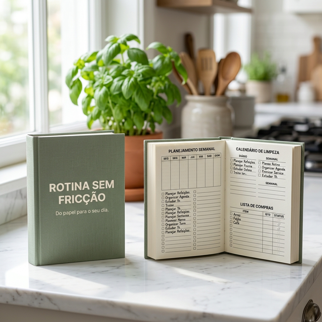 Mockup do Planejador 03 — 12 Ferramentas de Rotina